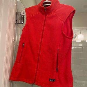 Lovely red Patagonia vest